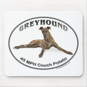 GVV 40MPH Couch Potato Mouse Pad