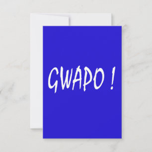 gwapo text handsome Tagalog filipino cebuano