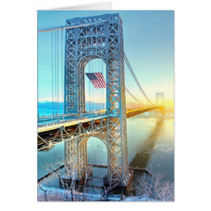 GWB connecting Fort Lee NJ and Manhattan NYPlus