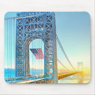 GWB connecting Fort Lee NJ and Manhattan NYPlus Mouse Pad