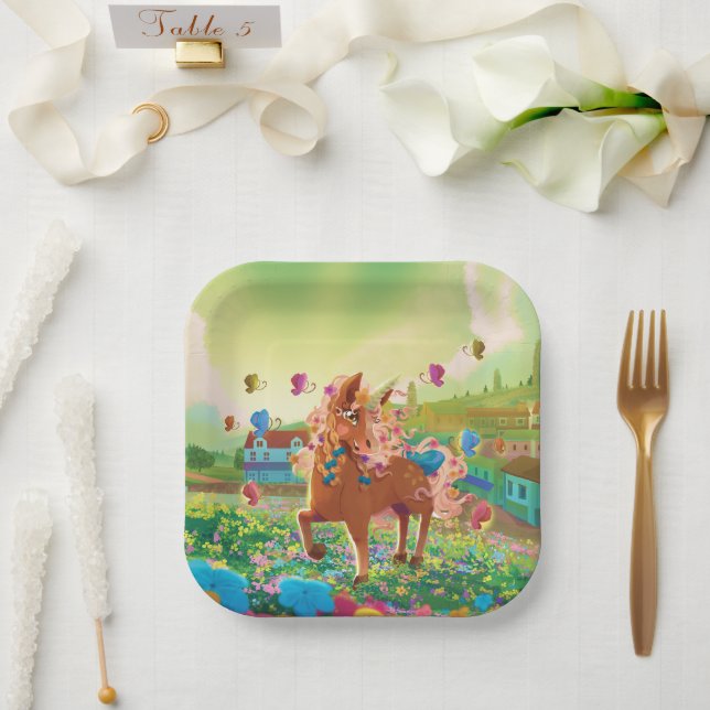 Gwenhwyer Rays of Sun Plates (Wedding)