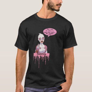 gwenpool first rule - dripping pink   T-Shirt