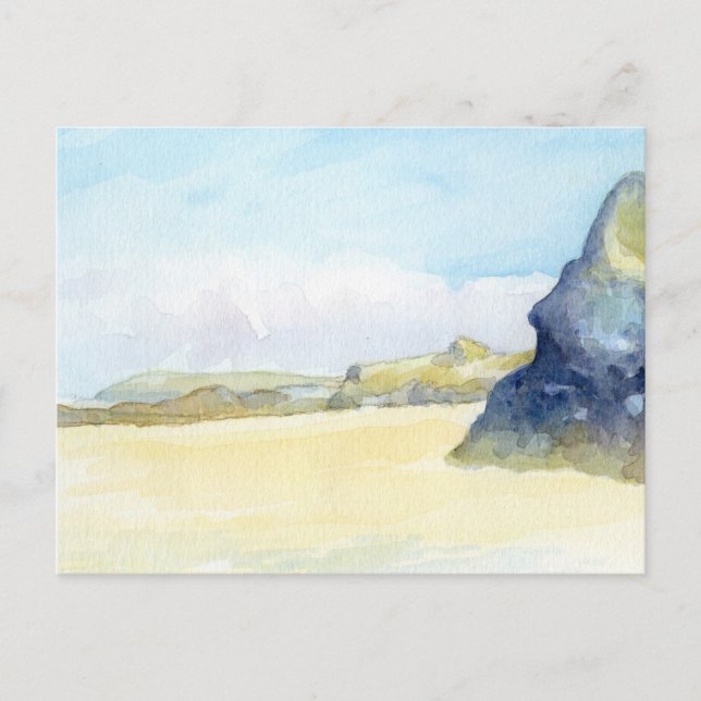 Gwithian beach - Cornwall Postcard (Front)