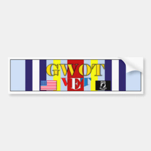 GWOT VET BUMPER STICKER