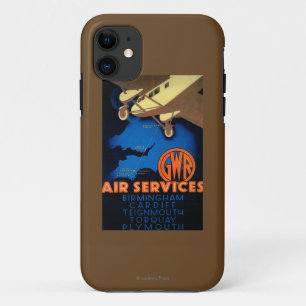 GWR Air Services Vintage PosterEurope iPhone 11 Case