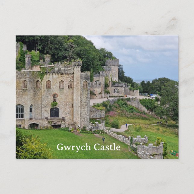 Gwrych Castle Postcard (Front)