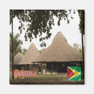 GY - Guyana - Houses in Guyana Magnet