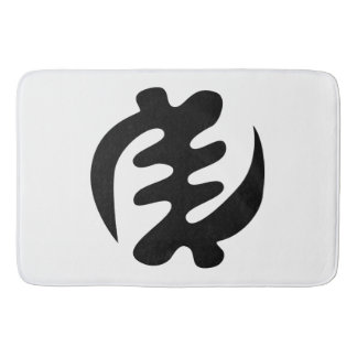 Gye Nyame | God is Supreme Adinkra Symbol Bath Mat