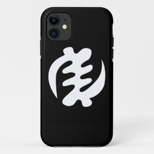 Gye Nyame God is Supreme Adinkra Symbol iPhone 11 Case