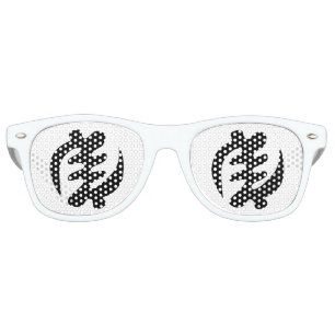 Gye Nyame   God is Supreme Adinkra Symbol Retro Sunglasses
