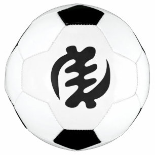 Gye Nyame God is Supreme Adinkra Symbol Soccer Ball
