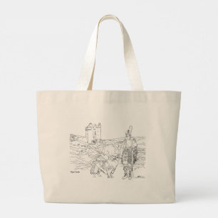 Gylen Castle Scotland Tote Bag