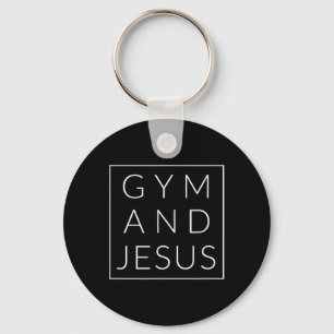 Gym And Jesus1 Key Ring