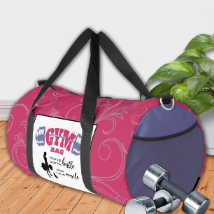 Gym Bag Hustle for Muscle Duffel Bag