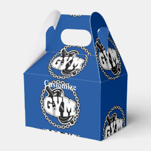 Gym Barbell Logo Thunder_Cove Favour Box