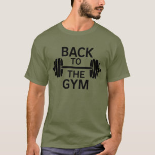Gym Barbell T-Shirt