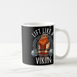 Gym Bodybuilding Lift Like A Viking Coffee Mug