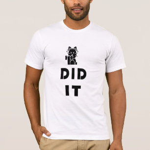 Gym cat design T-Shirt