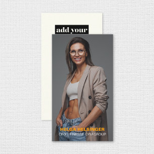 Gym CEO Manager Coach Personal Trainer Business Card