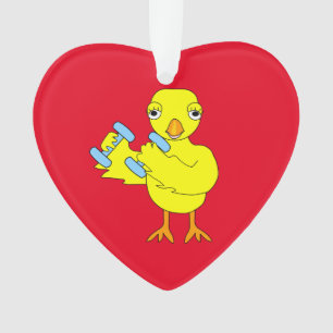 Gym Chick Ornament