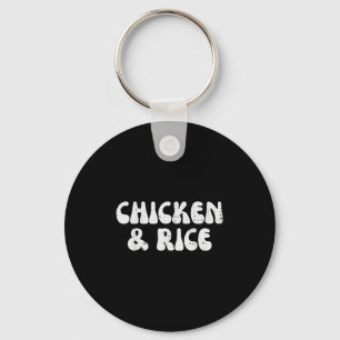 Gym Chicken And Rice Funny Workout Diet Fitness Me Key Ring