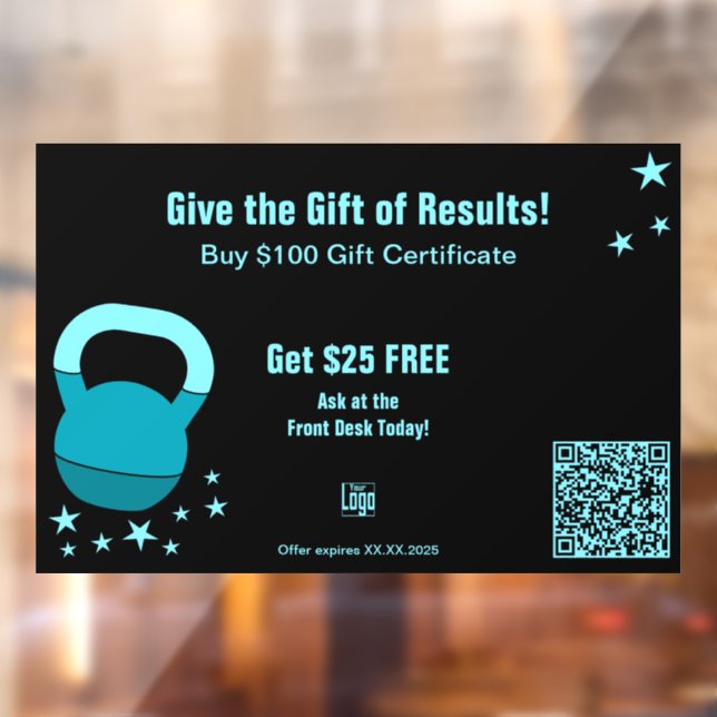 Gym Christmas Gift Results Certificate Promotion (Sheet 2)