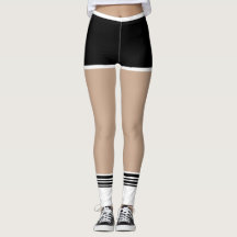 Gym Class Black Shorts With Socks