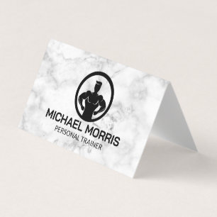 Gym Coach Personal Trainer  Business Card