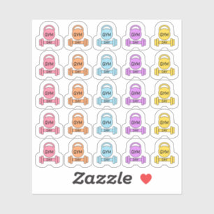 Gym Day Fitness Workout Exercise Bujo Planner 