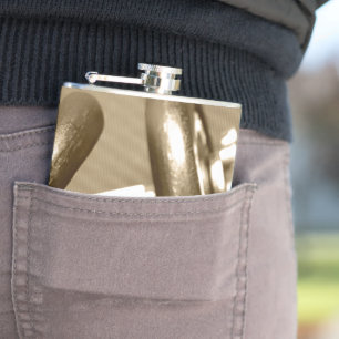 Gym Dumbbell Weights Hip Flask