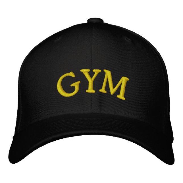 GYM EMBROIDERED HAT (Front)