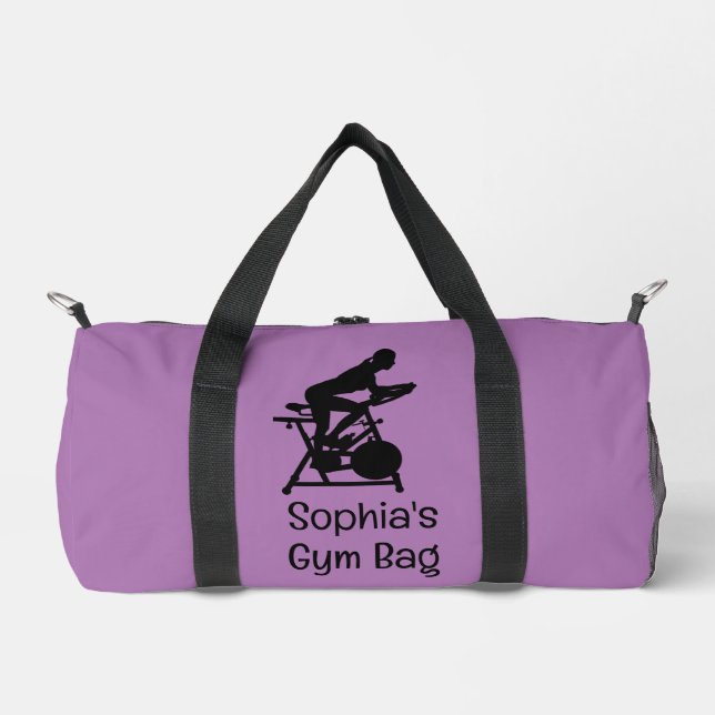 Gym Exercise Fitness Design Duffel Bag (Front)