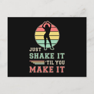 Gym Fitness Dance Dancing Workout Sport Gift Idea Postcard