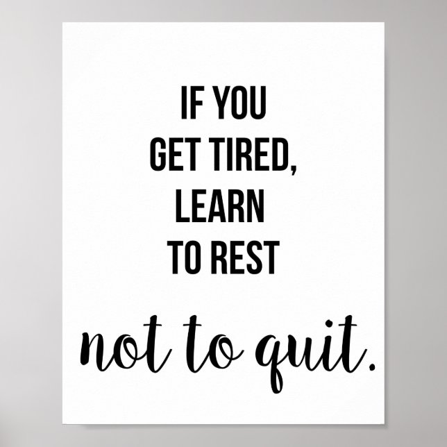 Gym, Fitness, Workout Motivational Wall Art (Front)