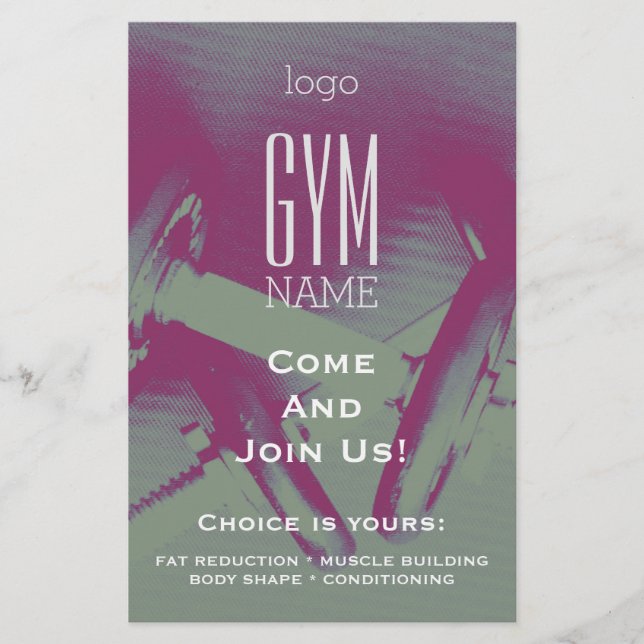 Gym flyer promotion (Front)