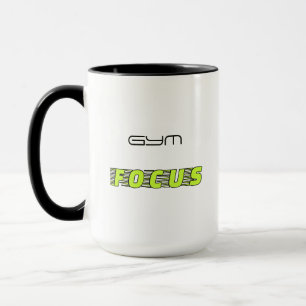 GYM FOCUS Modern Fitness Mug