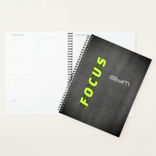 GYM FOCUS Modern Fitness Planner