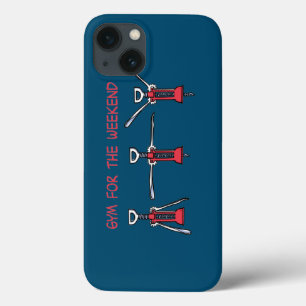 Gym for the weekend iPhone 13 case