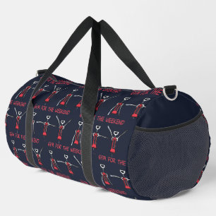 Gym for the weekend duffle bag