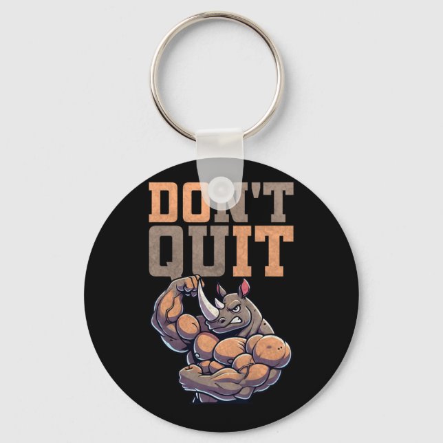 Gym Gift For Men Training Motivation Fitness Bodyb Key Ring (Front)