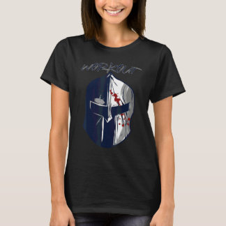 Gym Gladiator Sparta Workout Spartans Helmet Greec T-Shirt