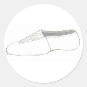 Gym Gymnastics Acro Acrobatics Shoe Dance Sticker