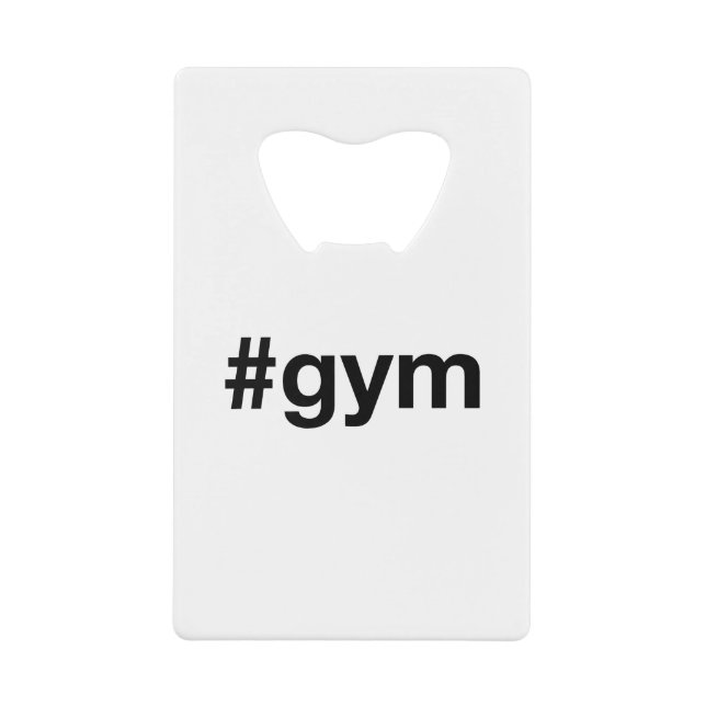 GYM Hashtag (Front)
