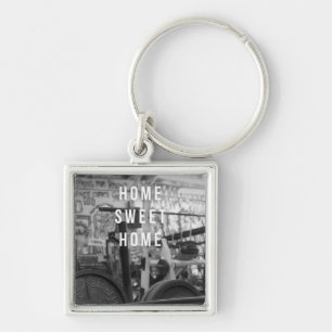 Gym - Home Sweet Home - Barbell - Workout Key Ring