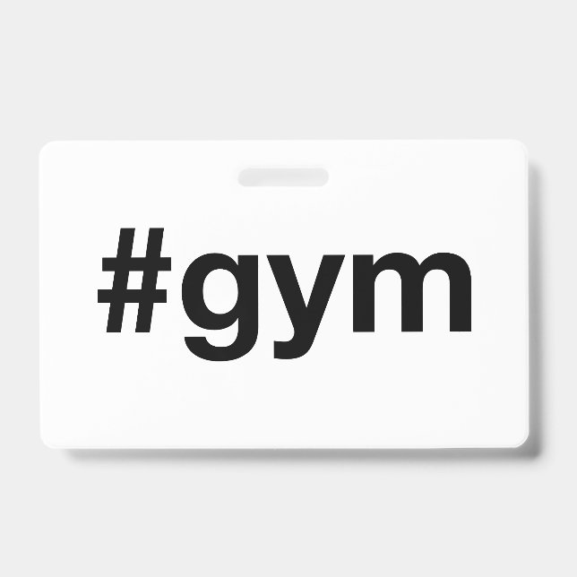 Gym ID Badge (Front)