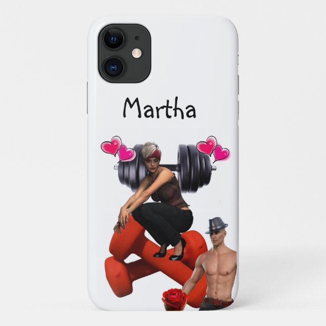 Gym Iphone Case (Back)