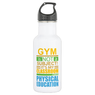 Gym is not a Subject 532 Ml Water Bottle