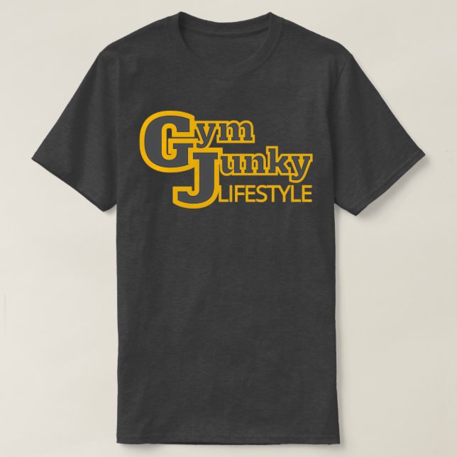 GYM JUNKY LIFESTYLE 2 T-Shirt (Design Front)