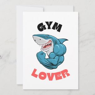 Gym Love Design  Invitation