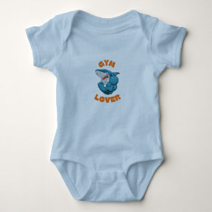 Gym Lover Baby Bodysuit
